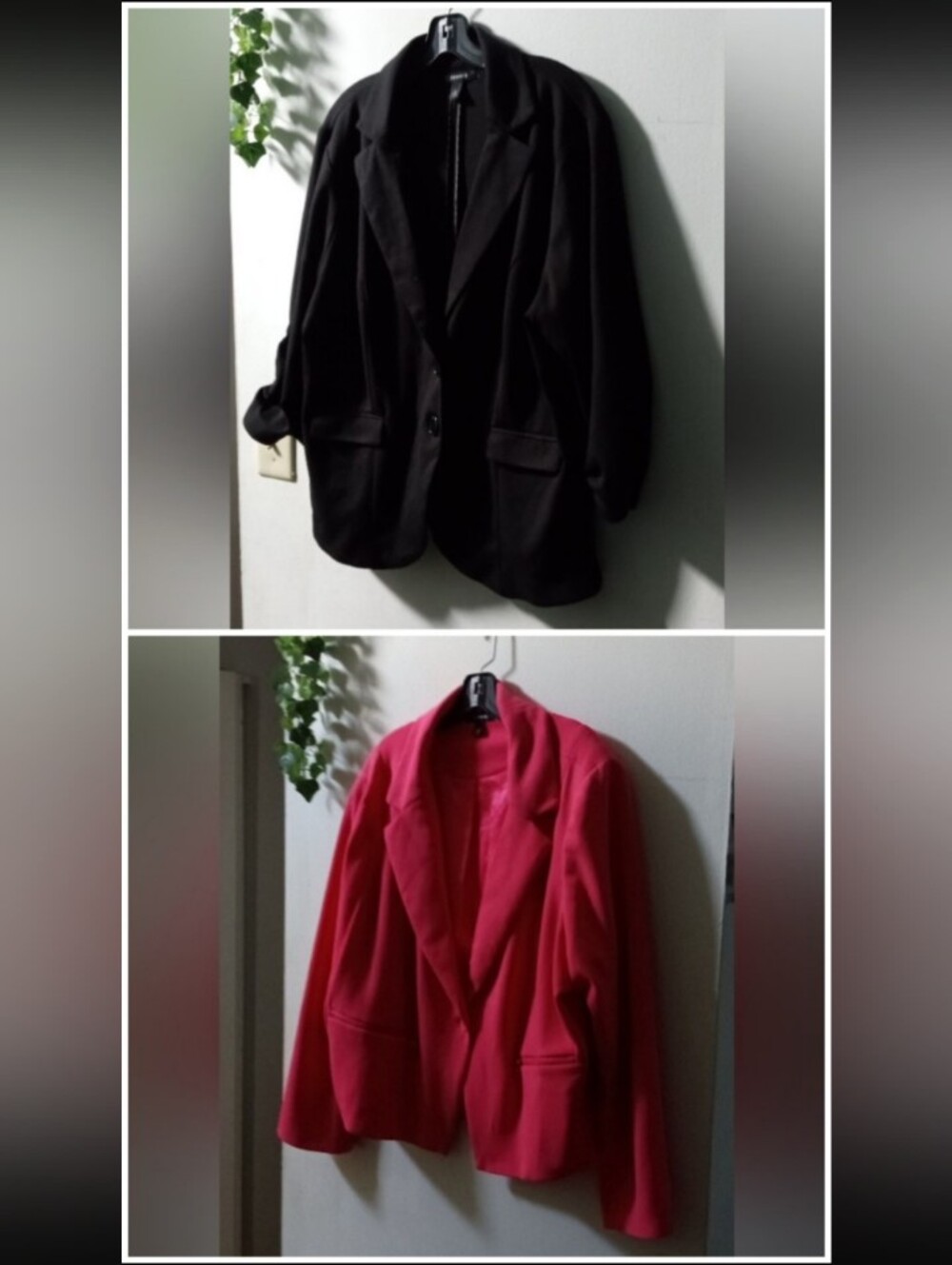 torrid Black and Red Women's Blazers Set